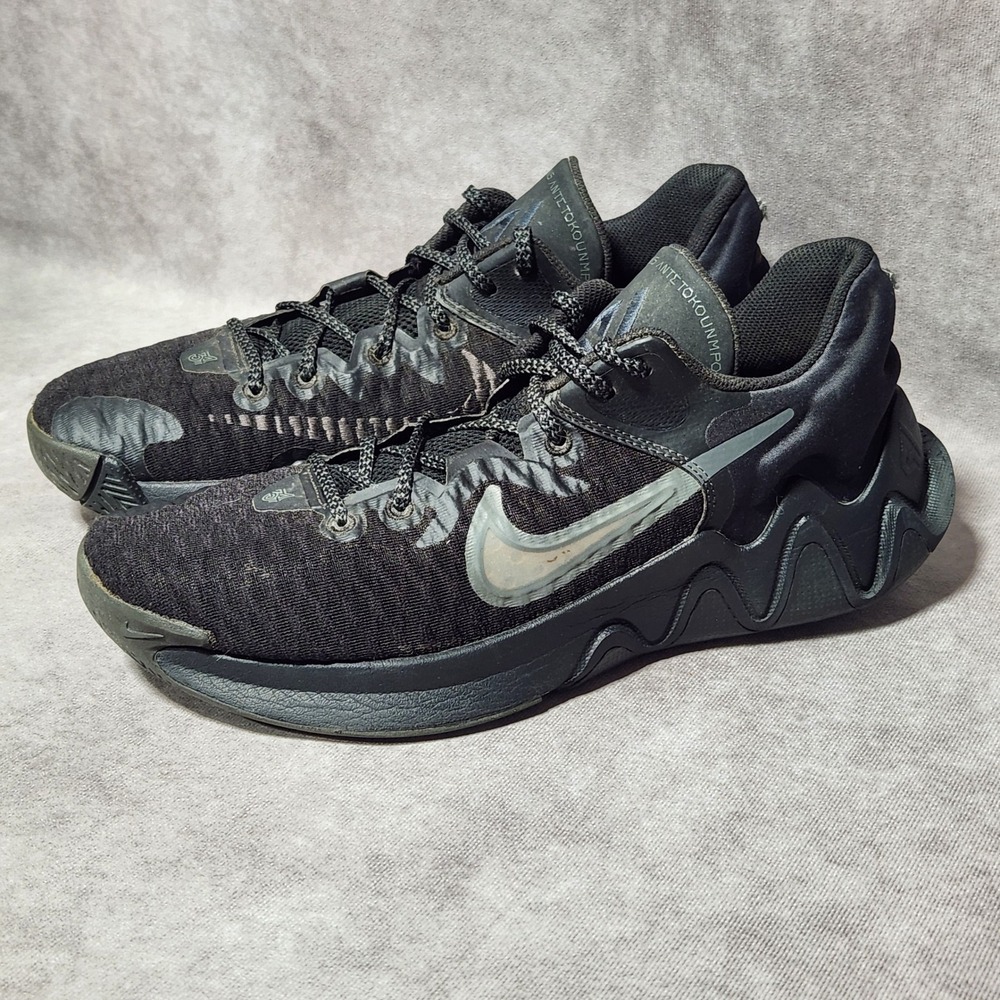 Nike Giannis‎ Immortality Mens sz 11 Basketball Shoes Black Wolf Grey CZ4099-009